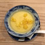 食堂 おがわ - このわたの茶碗蒸し