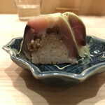 食堂 おがわ - 鯖の押し寿司