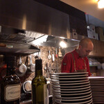 フォカッチャディレッコ500 - 厨房の様子