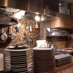 フォカッチャディレッコ500 - 厨房の雰囲気