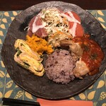 ハイカラヤ - cafe飯プレート。
      1000円。