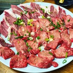 焼肉 かどや - 上塩タン＆塩ツラミ