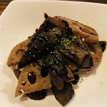 アワーズ ~ワインと肴~ - 牛蒡と蓮根のバルサミコきんぴら