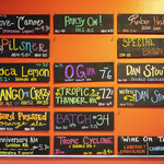 Bolt Brewery - tapビールメニュー。