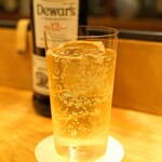 BAR 酒仙堂 - Dewar's aged 12 years のダブルのハイボール