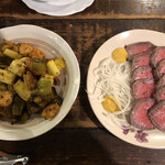 濱田屋 - 海鮮スパイス炒＆ローストビーフ