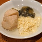 Tanaka - おでん　①　　焼豆腐、自家製つみれ、厚揚げ、大根