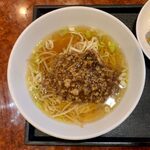 Kinyou - 台湾風ラーメンセット ¥850 の台湾風ラーメン