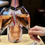 波へい - ロゼスパークリングで乾杯♪