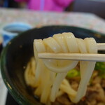 Noukano Resutoran Unomi - 麺リフト、うどんは冷凍麺かな？