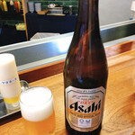 Yakisoba Sutando Baimi - 瓶ビール(アサヒスーパードライ)