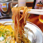 Yakisoba Sutando Baimi - ソース焼きそばの麺リフト！こちらは細麺！