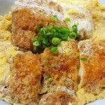 とんかつ大学 - この日は玉子固め