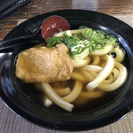 竹屋うどん - きつねうどん(太麺)¥480