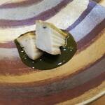 兄弟寿し - 鮑肝ソース