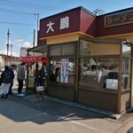 大鵬 - 長蛇までは行かずアナゴ程度？