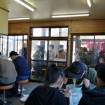 大鵬 - 待ってる人すんません。早く食べます。