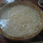 たらいうどん 平谷家 - たらいうどん二人前（1160円）たらいうどんはしっかり弾力があって美味しい。うどんの汁は濃い目でした。