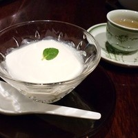 膳處漢ぽっちり - デザートの杏仁豆腐