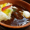 ラパスカレー - ロコモコ丼カレー。