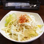Rapasukare - ランチセットのサラダ。
