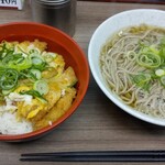 Miyako soba - カツ丼セット