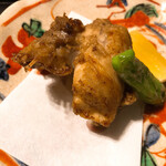 鳥田中 - 愛媛県産トラフグの唐揚げ