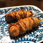 鳥田中 - 串物 鹿児島県指宿の黒さつま鶏のハツモト