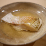 鮨 あらい - ノドグロ酒蒸し