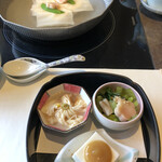 Umeno Hana - 湯豆腐/嶺岡豆腐/湯葉煮/お浸し