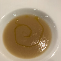 リストランテ エスト - 根菜のスープ　とても優しい味でほっこりします。