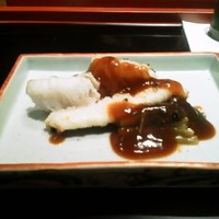 室町 和久傳 - 焼き物（穴子の梅醤油がけ）