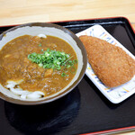 セルフうどん さくらんぼ - カレーうどんとチキンカツ