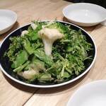 BARU HiLO - 有機野菜のグリーンサラダ