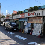 田代 - 店舗が並ぶ長屋