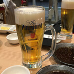 Yakiniku Oonishi - beer