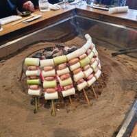 柳家 - 鴨皮のネギ間