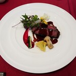 ルアン 神戸迎賓館 - メイン（兵庫県産A4ロース肉のグリエ 神戸赤ワインソースと季節野菜
