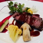 ルアン 神戸迎賓館 - やわらかい肉がうまーっ！ それにソースが絶っ！