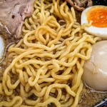 玉川大盛軒 - 全卵無加水麺。