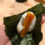 食堂 おがわ - からすみ餅
      これ食べて日本酒飲まないとか無理っす