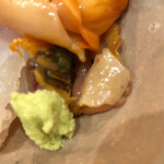 食堂 おがわ - 赤貝のねっとり感がエロい(*´Д｀*)