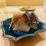 食堂 おがわ - 鯖寿司
      絶品です(*´Д｀*)お持ち帰りも出来ます