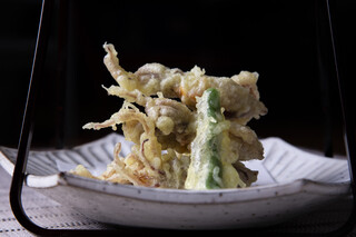 くつかけダイニング - 蛍烏賊の天ぷら