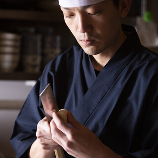 Chef Fukumoto's seasonal cuisine