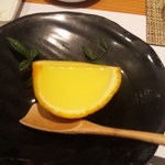 鮨 おさむ - 呼子の甘夏ジュレ 