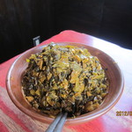 ラー麺 ずんどう屋 - サービスの高菜！食べ放題♪