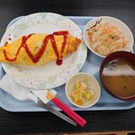 空港食堂 - オムライス\610(20-03)