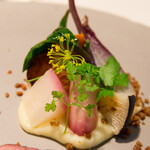 ビストロアム - メインの付け合わせ