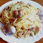 レストラン　しいな - アサリとキノコのスパゲティ【Feb.2020】